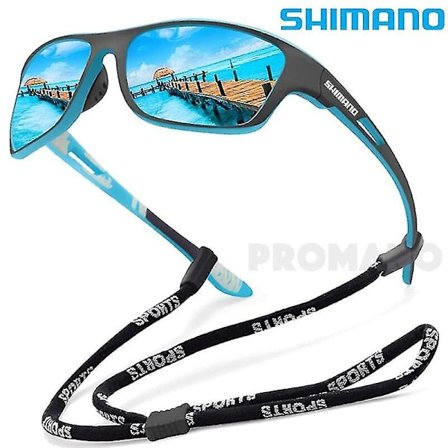 SHIMANO Polariserte Fiske Solbriller Herre Kjøring Shades Mann Solbriller Fotturer Fiske Klassiske Solbriller UV400 Øye (FMY)