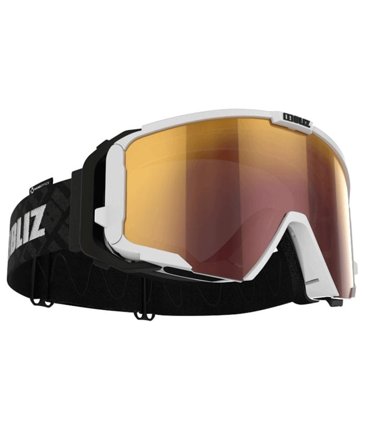 Bliz Switch Nano Optics Matt Hvit Brun med Rød Multi