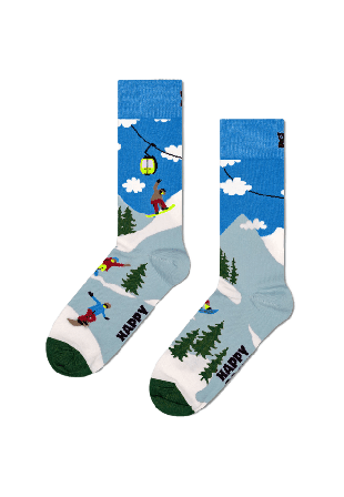 Happy Socks Snowboard Sock Sockor Unisex Blå 36-40