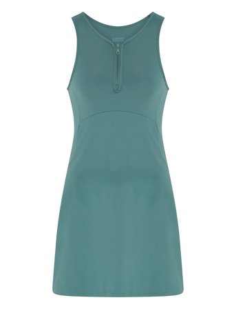 Girlfriend Collective | Dylan Tank Dress, Zip Front | XL