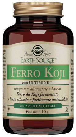 Solgar Ferro Koji 30 Capsule Vegetali