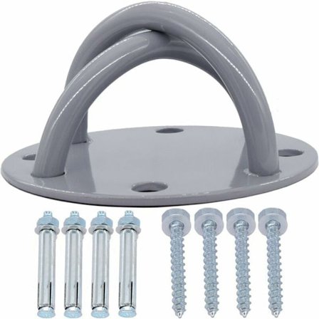 Ceiling Mount for Suspension Straps, Heavy Duty Material Wall Mount Ensures Stability and Safety During Training for Gymnastic Rings