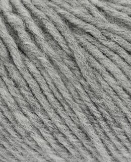 Garn Lanolin Wool 50g Gråmelerad