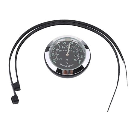 Universal Vandtæt Motorcykel Motorcykel Styr Temperatur Termometer Måler (FMY)