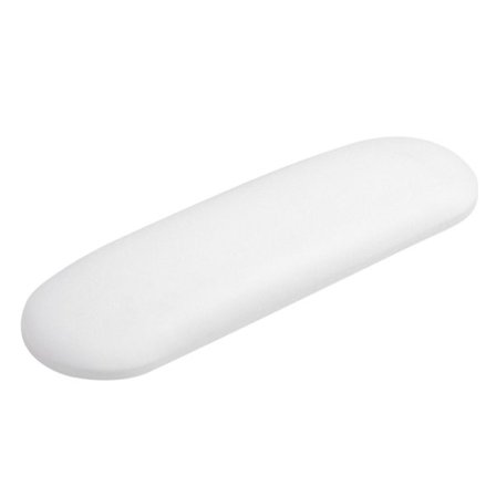 Neglepudestøtte Microfiber Læder HVID