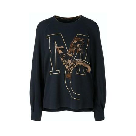 Marc Cain, Sweatshirt Blauw, Dames, Maat:S