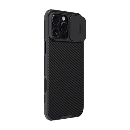 Nillkin CamShield Pro iPhone 16 Pro-etui (sort)