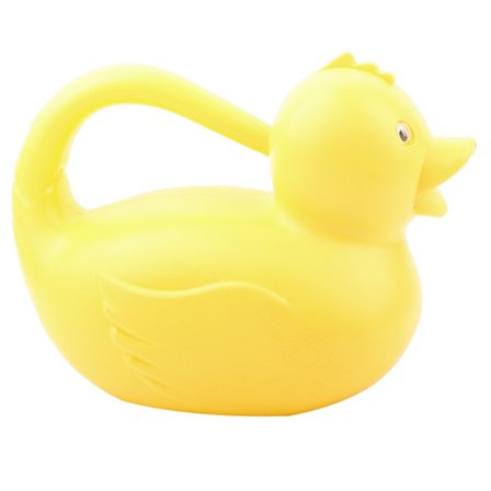 1200ml Gul Anka Tecknad Djur Vattenkanna för Barn Utomhus Strandleksak Trädgårdsarbete