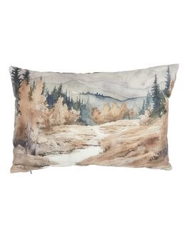 Putetrekk Landscape digitaltrykt 40x60 cm Multi