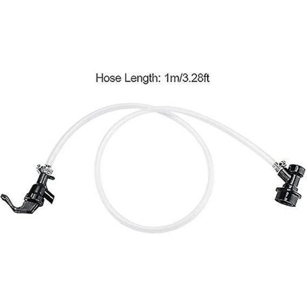 Ball Lock Line-sett 100cm Øl Slange Party Tap Koble Fra