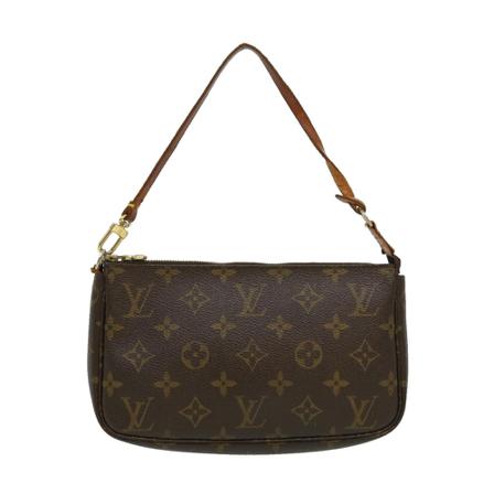 Louis Vuitton Vintage, Pre-owned Pochette Accessoires Monogram Bag Bruin, Dames, Maat:ONE Size