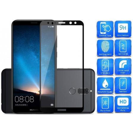 2-pack Mate 10 Pro Fullframe 0.26mm 2.5d 9h Härdat Glas Svart