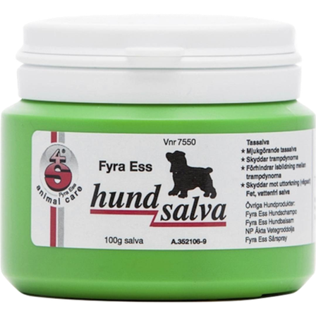 Fyra Ess - Hundsalva Skillingarydsalvan 100 ml - Hund - Pelspleie Trim- og hundebad - Poter og hudpleie - ZOO.no