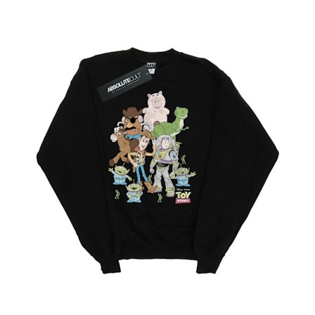 Disney Boys Toy Story Group Sweatshirt 5-6 år Svart