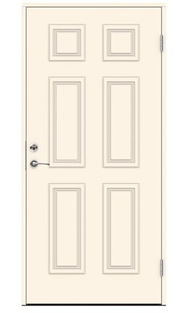 Swedoor Ravel Ytterdörr vit (S 0502-Y) 2080x988 mm, Dörrar