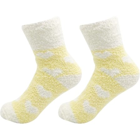 Bløde Sokker til Kvinder - Vintervarme Hyggesokker Skridsikre Sokker Sengestrømper til Ældre