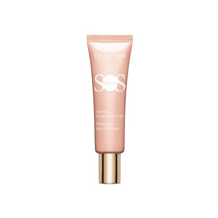 Clarins Viso SOS Primer Rosa - Attenua i segni della stanchezza 30ml - Base trucco