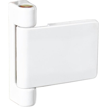 Kraftig hængsel i zinklegering til holdbare svingdøre, PVC-dør- og vindueshængsel, kompositdørhængsel, hvid