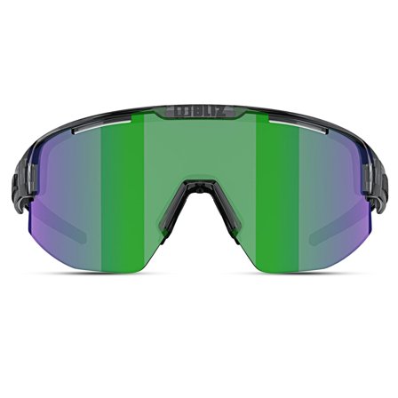 Lunettes de soleil enveloppantes noir et vert | Bliz 0ZB7004 pour hommes - Lunettes de soleil sport - pour Hommes - Bliz