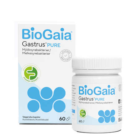 BioGaia PURE 60 veganske kapsler