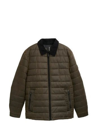 Tom Tailor | Midlayer Coated Overshirt | XXL