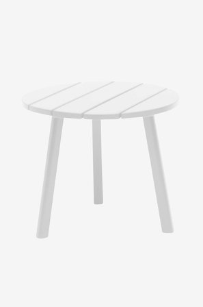 Jotex - Sidebord Ø 50 Cm Hvit - TENNESSE - Kjøp Hagebord hos Jotex