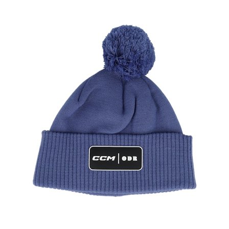CCM - Azul pom Beanie - Winter Collection Knit Solid Royal Pom @ Hatstore
