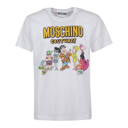 Moschino T-Shirts Hvid, Herre