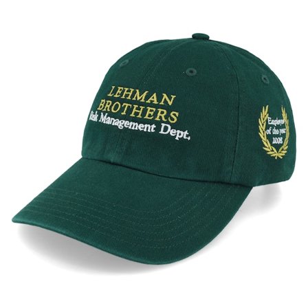 Iconic - Verde unconstructed Gorra - Risk Management Department Dark Green Dad Cap @ Hatstore