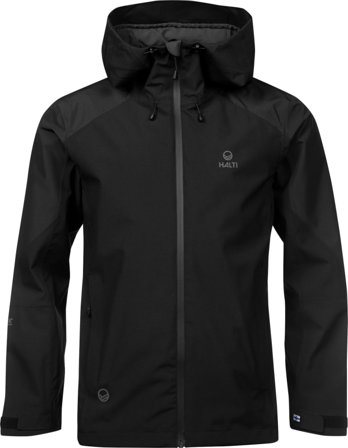 Halti Men's Kohta Recy DX Jacket Men shell jackets Black XXL