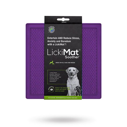 LickiMat - Lickimat Soother Food Bowl / Lick Mat purple