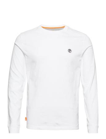Ls Dnstn Rv Crew Slim T-Langærmet Skjorte Hvid Timberland