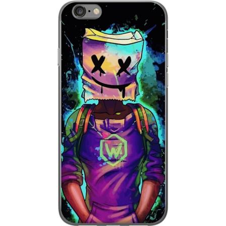 Apple iPhone 6s Gjennomsiktig deksel Fortnite Marshmello