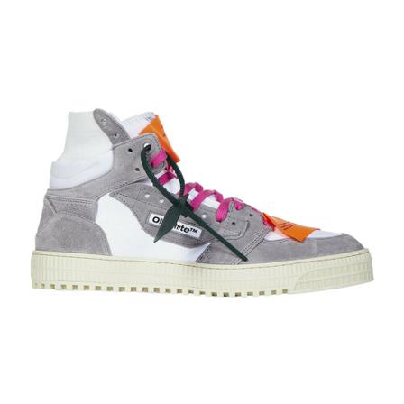 Off White, Sneakers Omia 065F22Lea 002 Wit, Heren, Maat:39 EU,leer