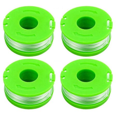 4 stk. RS90121 nylonspoler for Earthwise CST00012 / LST10012 / CST12010 gresstrimmertrådspoler