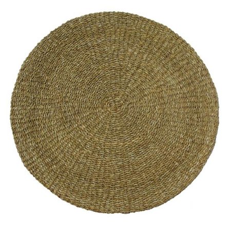 Søgræs stuetæppe, 150x150cm, Naturlig