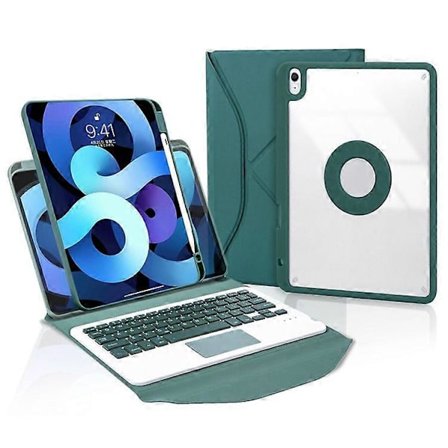 Trådlöst skyddsfodral med Bluetooth-tangentbord och pekplatta Z098B-A Kompatibelt med iPad Air (2020)/(2022) och repskydd