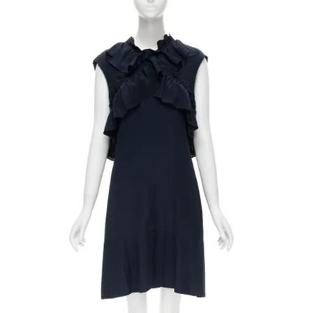 Marni Pre-owned, Pre-owned Silk dresses Blauw, Dames, Maat:S