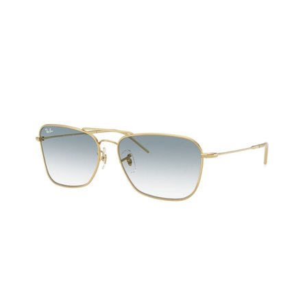 Ray-Ban Caravan Reverse -Aurinkolasit - Gold Rectangular - Ray-Ban RBR0102S 001/79 5815