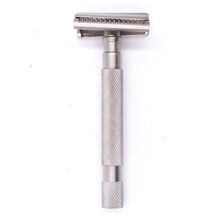Parker Semi-Slant DE Safety Razor Chrome, Mænd, Barbering, Skrabere & Blade