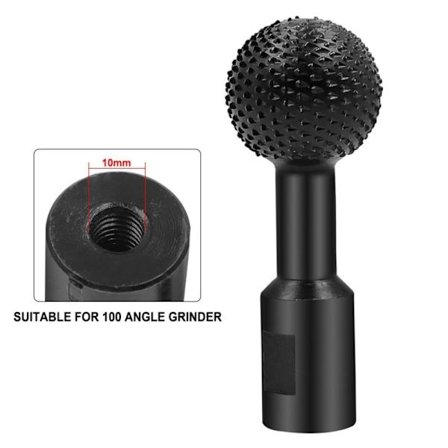 Kulefuge vinkelsliper Karbid Rotary Burr 10MM