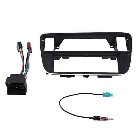 Single Din Bil Dash Kit Kablage Antenne Til Up Citigo Mii 2012+ Ramme Radio Panel Facia Plade