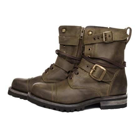 Sendra, Lace-up Boots Zielony, Kobieta, Rozmiar: 37 EU