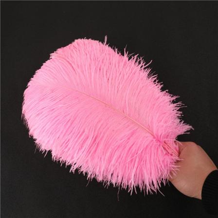 1~50 stk. 30-35 cm store strudsefjer Dekoration til fest Pink