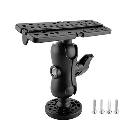 Marine Båd Fishfinder Beslag Dybdemåler Base Mount Universal Transducer Beslag Fiskefinder