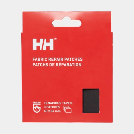 Repair patches for sailing apparel Helly Hansen Fabric Repair Patches Black, 60 x 84 mm, 3-pack