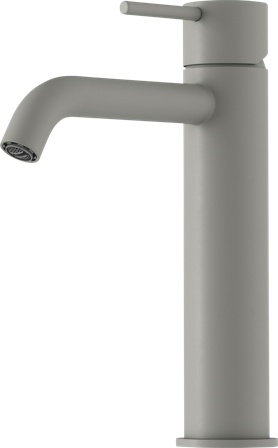 Mora INXX II soft medium Tvättställsblandare matt grå, Badrum