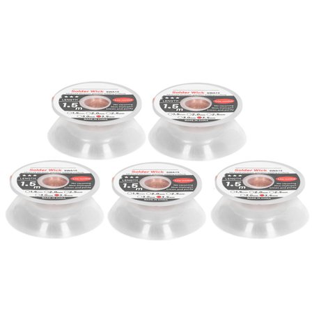 5 stk. loddevæger Avanceret elektronisk svejseværktøj Ingen ren lav rest 1,5M 3,5mm