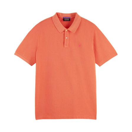 Scotch & Soda Polo , Roze , Heren , Maat: S