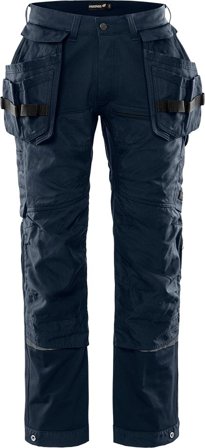 Arbetsbyxor Fristads Herr Hantverkarbyxa stretch 2830 GSTT, Mörk marinblå Arbetskläder